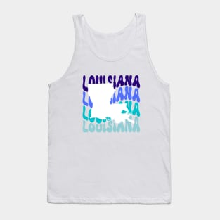 Louisiana , The Military Sent Me Here // Dear Military Spouse Tank Top